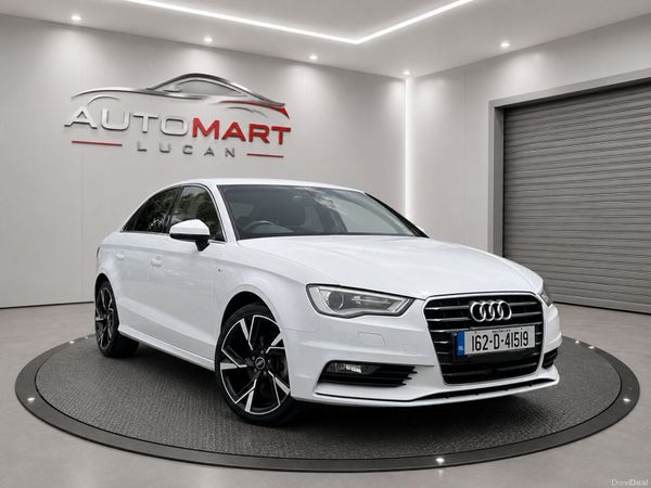 Audi A3 Saloon, Petrol, 2016, White
