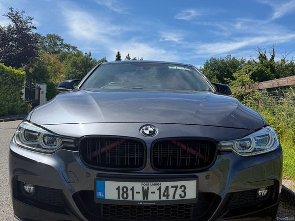 BMW 3-Series Saloon, Petrol Plug-in Hybrid, 2018, Grey