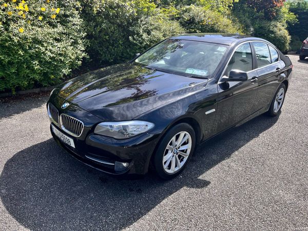 BMW 5-Series Saloon, Diesel, 2013, Black