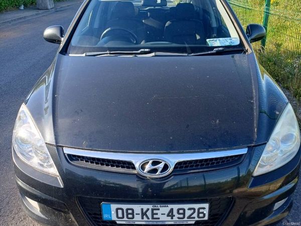 Hyundai i30 Hatchback, Diesel, 2008, Black