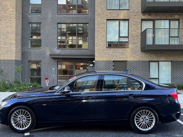 BMW 3-Series Saloon, Diesel, 2013, Blue