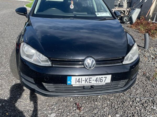 Volkswagen Golf Hatchback, Diesel, 2014, Black
