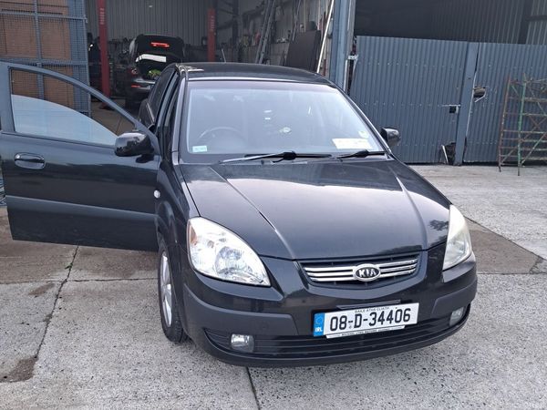 Kia Rio Saloon, Petrol, 2008, Black