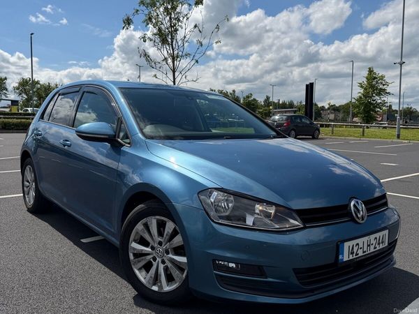 Volkswagen Golf Hatchback, Diesel, 2014, Blue