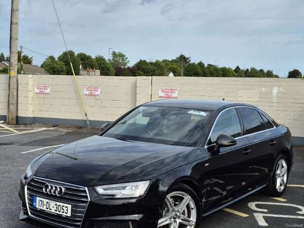 Audi A4 Saloon, Diesel, 2017, Black