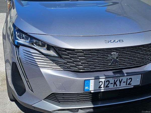 Peugeot 3008 MPV, Petrol Plug-in Hybrid, 2021, Grey