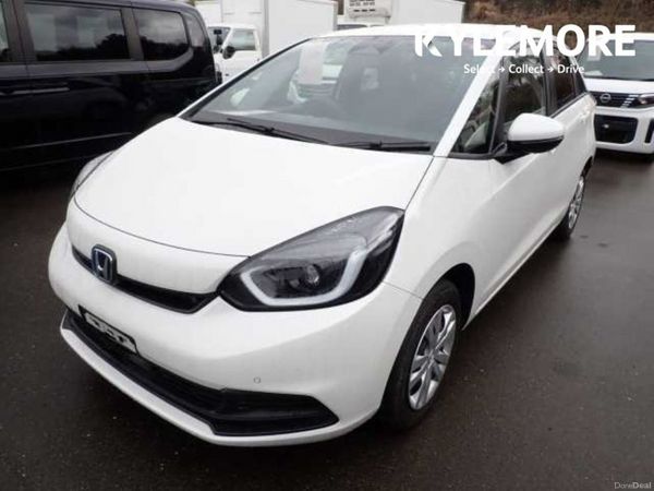 Honda Fit Hatchback, Petrol Hybrid, 2024, White