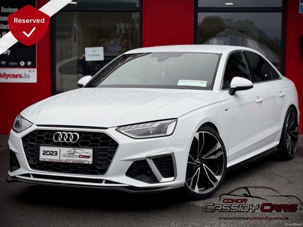 Audi A4 Saloon, Diesel, 2023, White