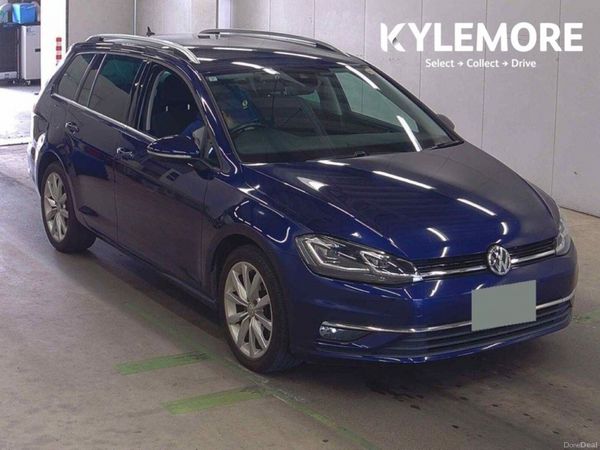 Volkswagen Golf Estate, Petrol, 2019, Blue