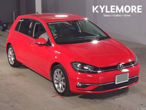 Volkswagen Golf Hatchback, Petrol, 2018, Red
