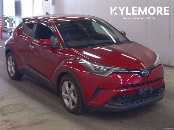 Toyota C-HR SUV, Petrol Hybrid, 2018, Red