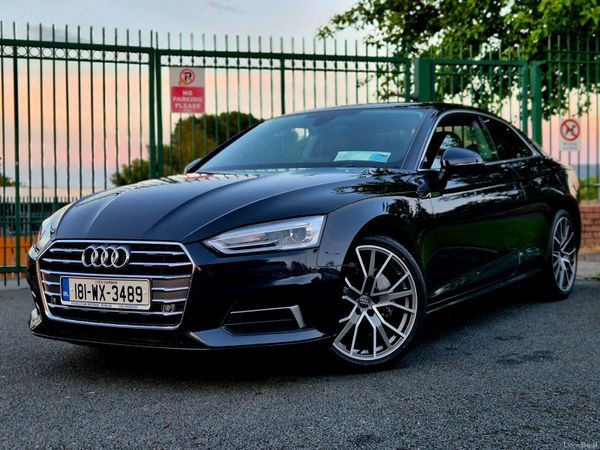 Audi A5 Coupe, Diesel, 2018, Blue