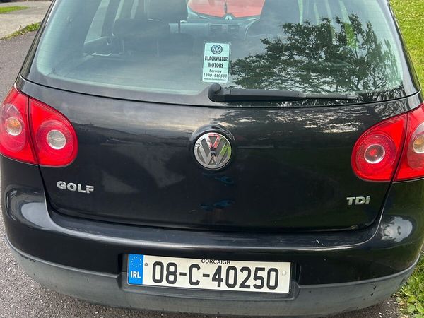 Volkswagen Golf Hatchback, Diesel, 2008, Black