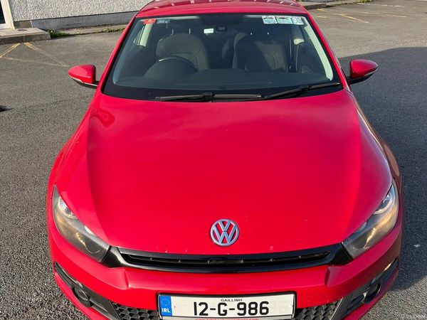 Volkswagen Scirocco Hatchback, Petrol, 2012, Red
