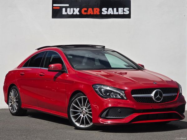 Mercedes-Benz CLA Saloon, Petrol, 2019, Red