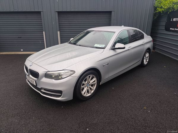 BMW 5-Series Saloon, Diesel, 2014, Silver