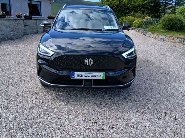 MG ZS Hatchback, Electric, 2023, Black