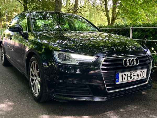 Audi A4 Saloon, Diesel, 2017, Black