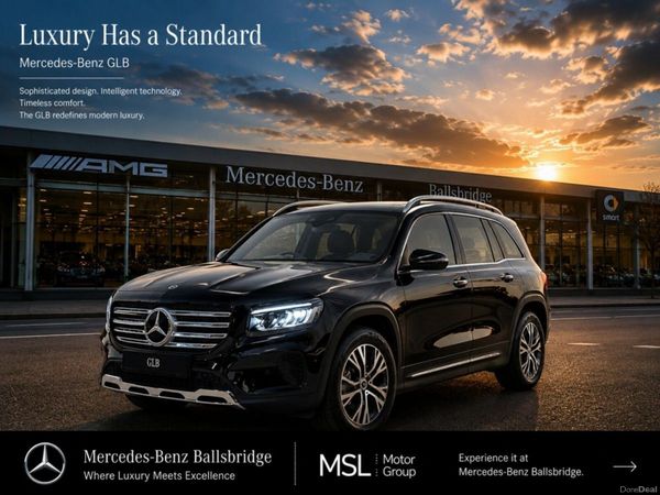 Mercedes-Benz GLB SUV, Petrol, 2026, Black