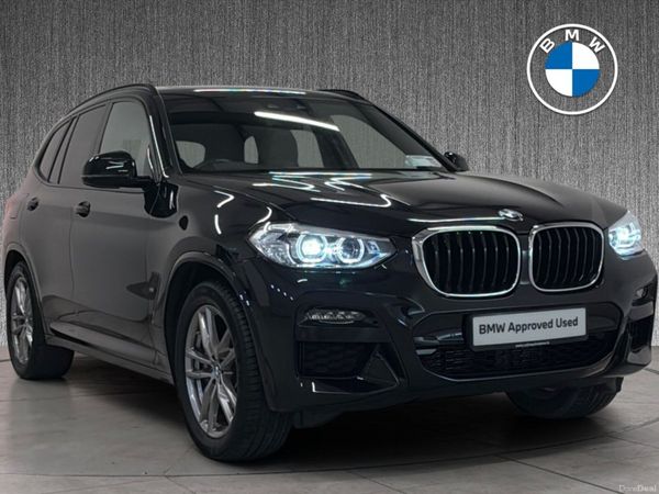 BMW X3 SUV, Petrol Plug-in Hybrid, 2021, Black