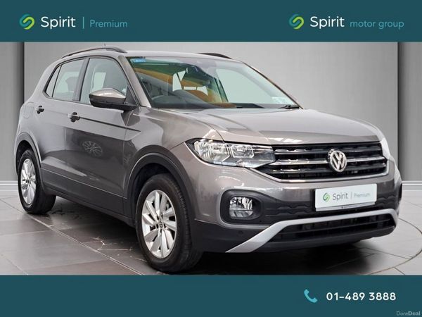 Volkswagen T-Cross Hatchback, Petrol, 2019, Grey
