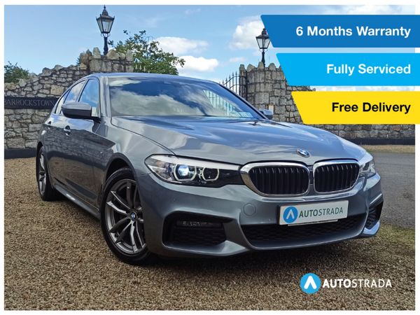 BMW 5-Series Saloon, Diesel, 2020, Blue