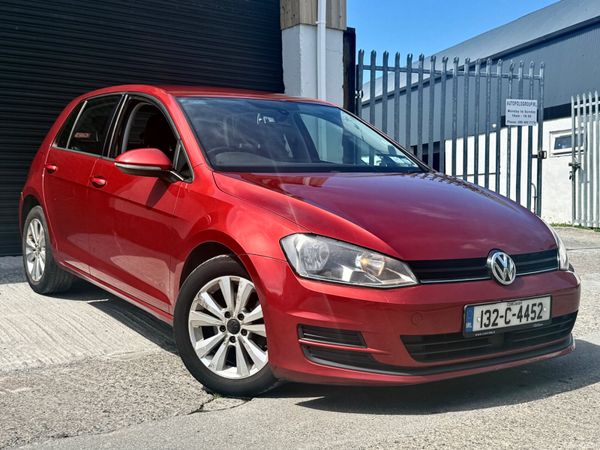 Volkswagen Golf Hatchback, Diesel, 2013, Red