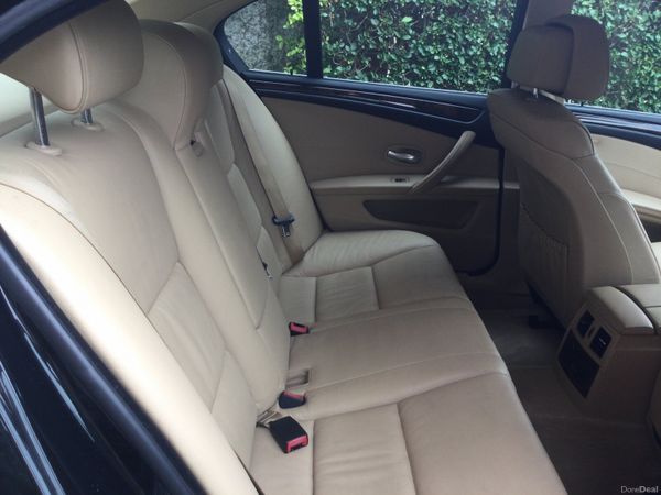 BMW 5-Series Saloon, Diesel, 2010, Black