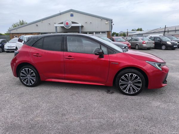 Toyota Corolla Hatchback, Petrol Hybrid, 2019, Red