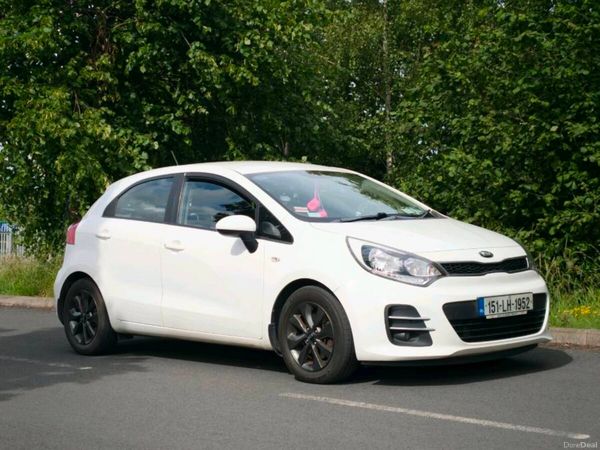 Kia Rio Hatchback, Diesel, 2015, White