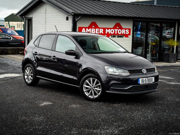 Volkswagen Polo Hatchback, Petrol, 2015, Black