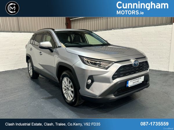 Toyota RAV4 Hatchback, Petrol Hybrid, 2020, Silver