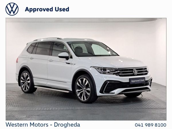 Volkswagen Tiguan Allspace SUV, Diesel, 2024, White