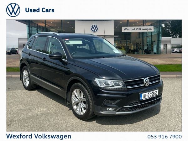 Volkswagen Tiguan SUV, Diesel, 2018, Black