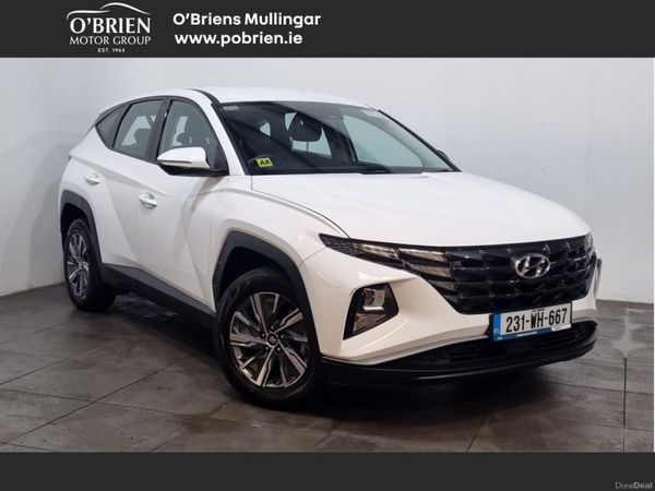 Hyundai Tucson SUV, Petrol Hybrid, 2023, White
