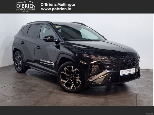 Hyundai Tucson SUV, Petrol Plug-in Hybrid, 2025, Black