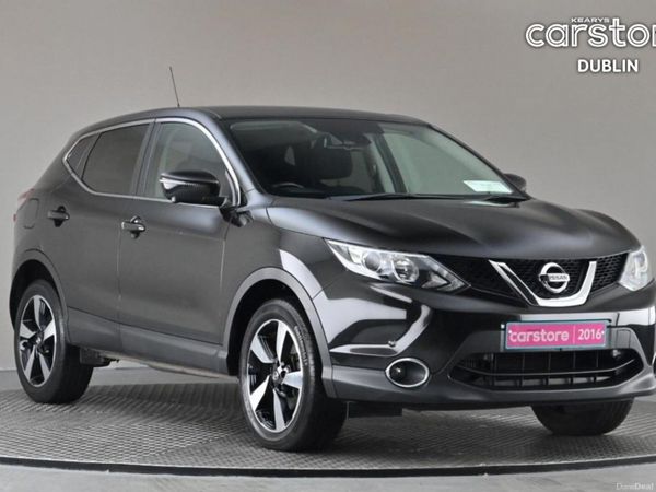 Nissan Qashqai Hatchback, Petrol, 2016, Black