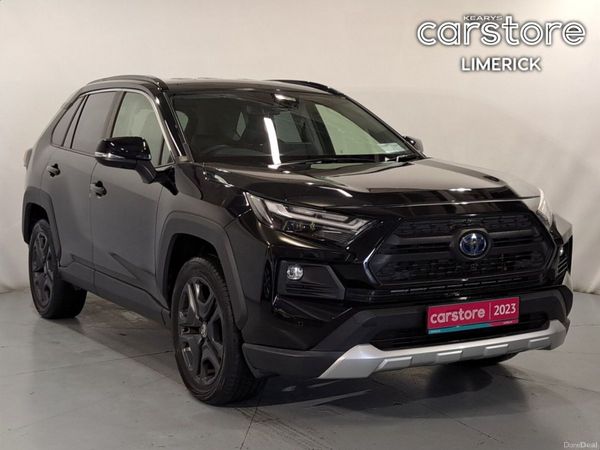 Toyota RAV4 SUV, Petrol Hybrid, 2023, Black