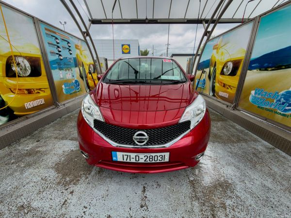 Nissan Note MPV, Petrol, 2017, Red