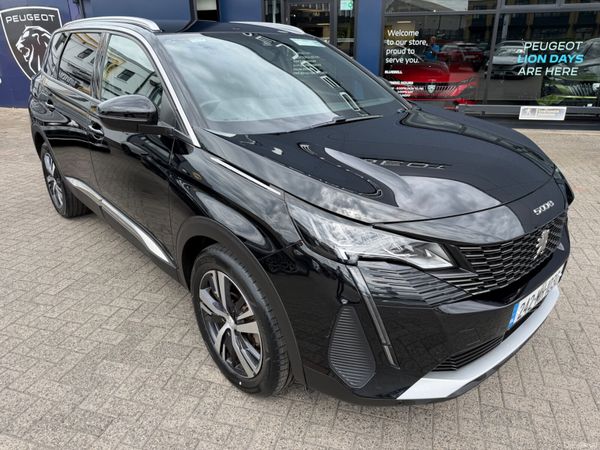Peugeot 5008 MPV, Petrol Hybrid, 2024, Black