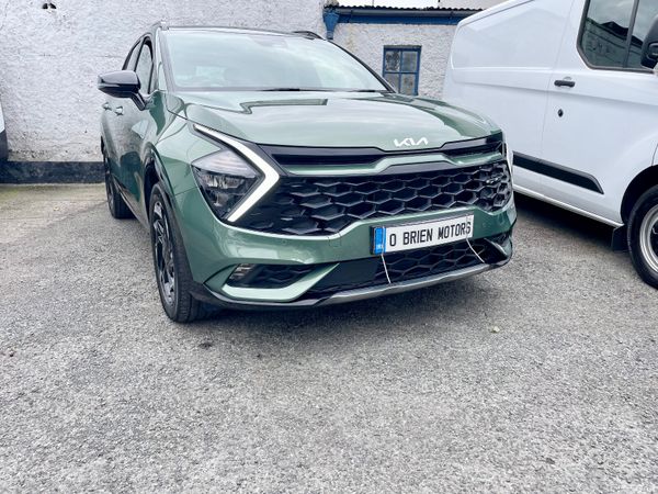 Kia Sportage SUV, Petrol Plug-in Hybrid, 2024, Green