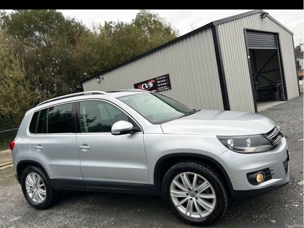 Volkswagen Tiguan SUV, Diesel, 2016, Silver