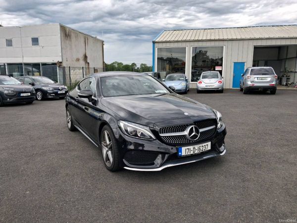 Mercedes-Benz C-Class Coupe, Diesel, 2017, Black