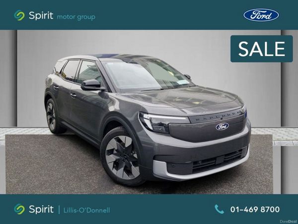 Ford Explorer SUV, Electric, 2026, Grey