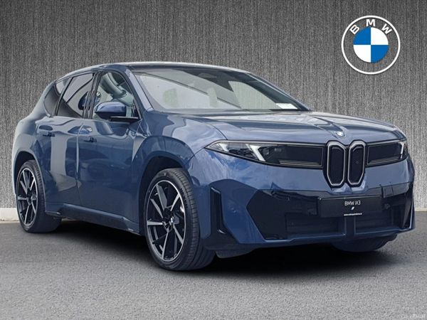 BMW iX3 SUV, Electric, 2026, Blue