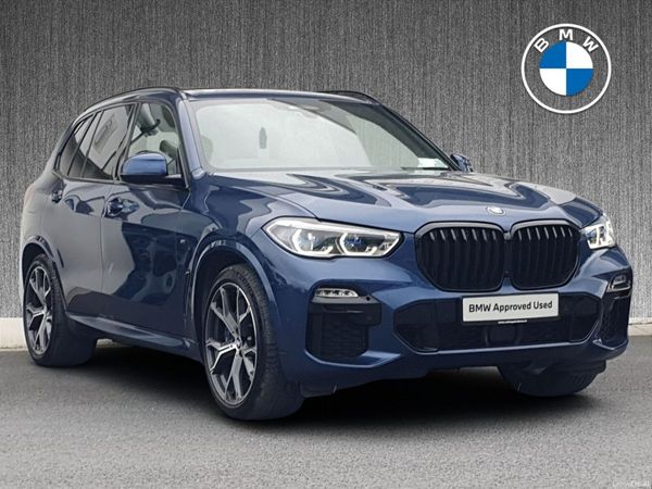 BMW X5 SUV, Petrol Plug-in Hybrid, 2020, Blue