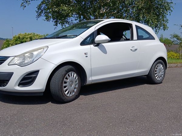 Vauxhall Corsa Hatchback, Petrol, 2012, White