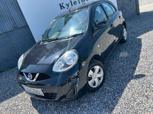 Nissan March Hatchback, Petrol, 2018, Black
