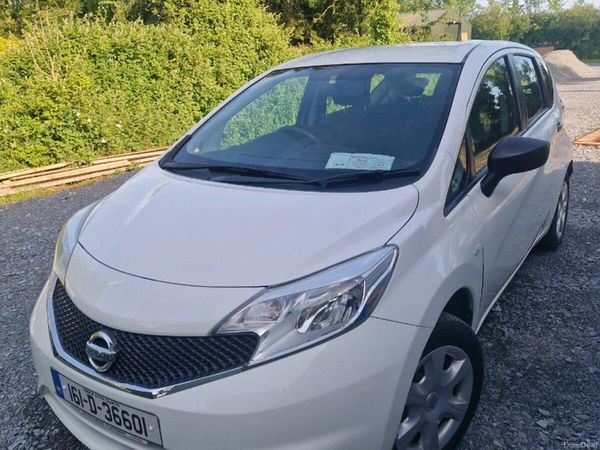 Nissan Note MPV, Petrol, 2016, White