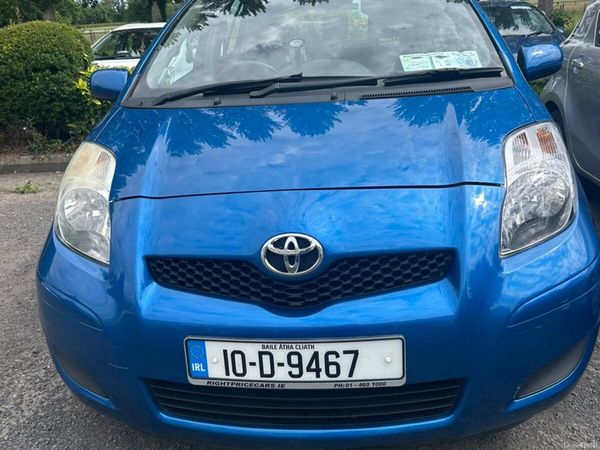 Toyota Yaris Hatchback, Petrol, 2010, Blue